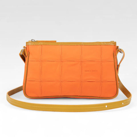 Crossbody Clutch | Leather & Fire-hose