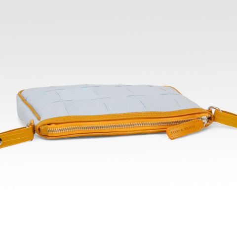 Crossbody Clutch | Leather & Fire-hose