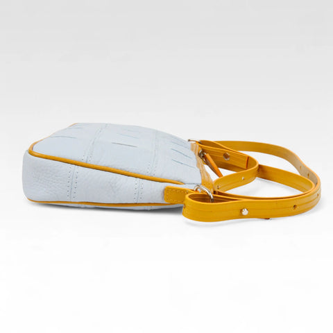 Crossbody Clutch | Leather & Fire-hose