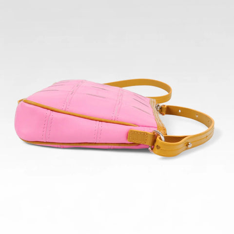 Crossbody Clutch | Leather & Fire-hose