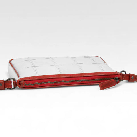 Crossbody Clutch | Leather & Fire-hose