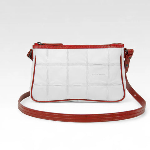 Crossbody Clutch | Leather & Fire-hose