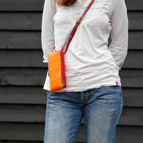 The Elvis & Kresse Crossbody Pouch is ethically made using small-batch production and fair labour practices