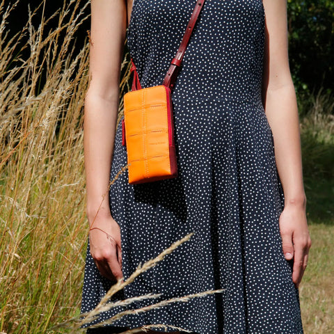 The Elvis & Kresse Crossbody Pouch is ethically made using small-batch production and fair labour practices