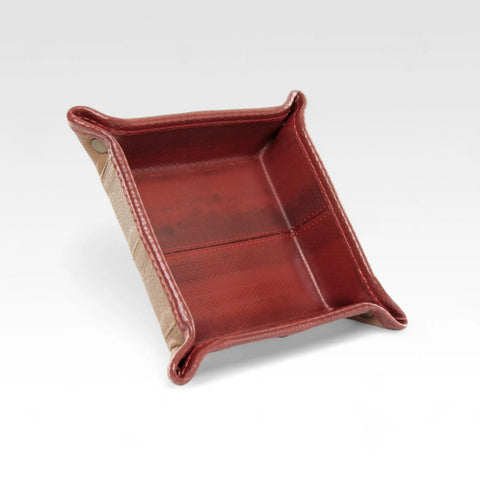 Desk Tidy | Leather & Fire-hose