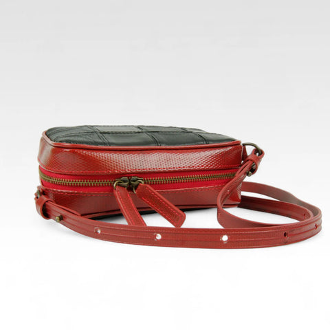 Disco Bag | Leather & Fire-hose