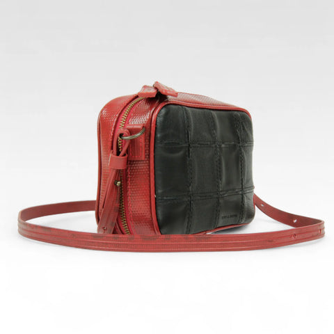Disco Bag | Leather & Fire-hose