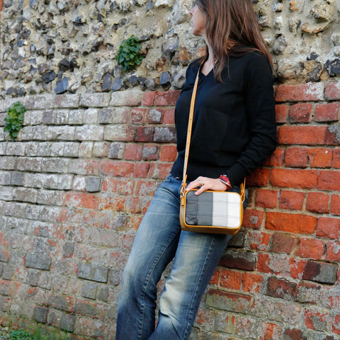 Disco Bag | Leather & Fire-hose