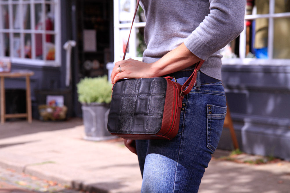 small leather crossbody bag