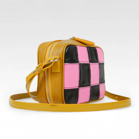 Disco Bag | Leather & Fire-hose