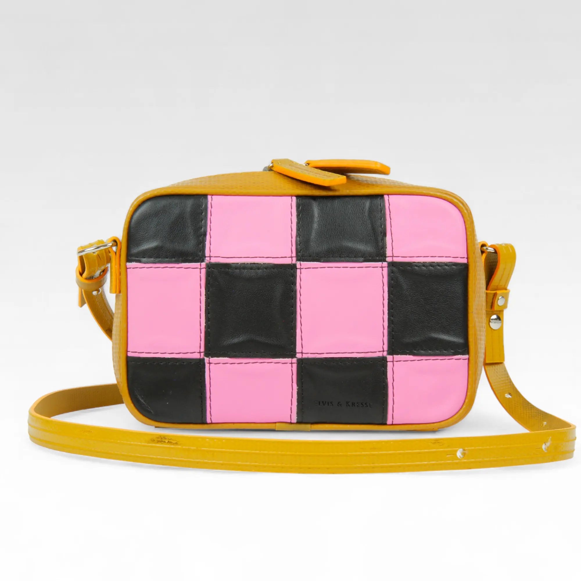 pink / black / blue / yellow