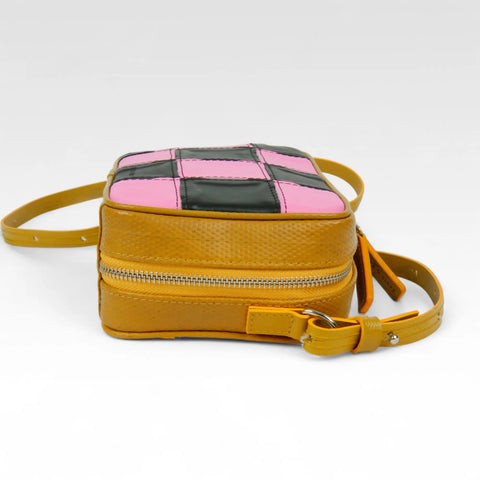 Disco Bag | Leather & Fire-hose