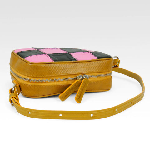 Disco Bag | Leather & Fire-hose