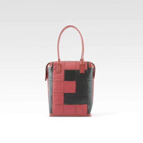 Dutch Tote | Leather & Fire-hose