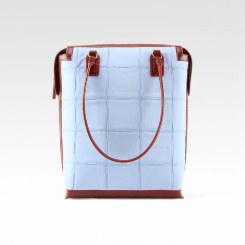 Dutch Tote | Leather & Fire-hose