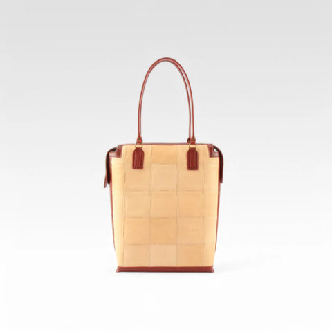 Dutch Tote | Leather & Fire-hose