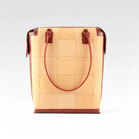 Dutch Tote | Leather & Fire-hose