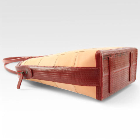 Dutch Tote | Leather & Fire-hose