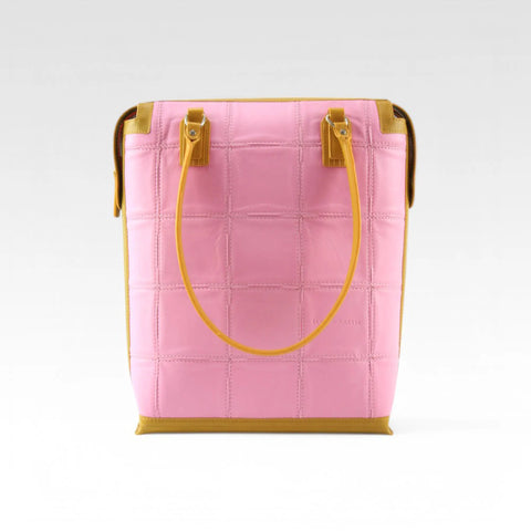 Dutch Tote | Leather & Fire-hose