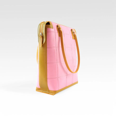 Dutch Tote | Leather & Fire-hose