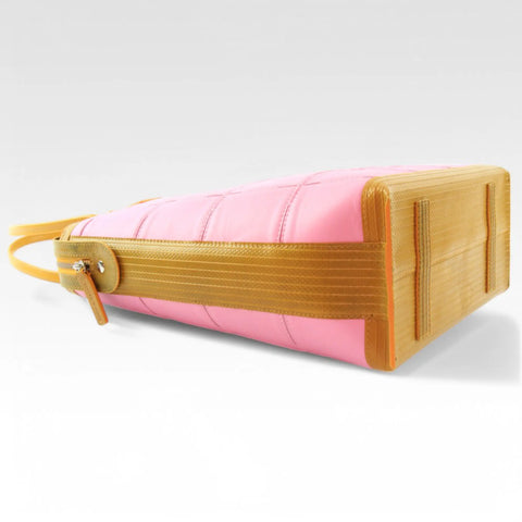 Dutch Tote | Leather & Fire-hose