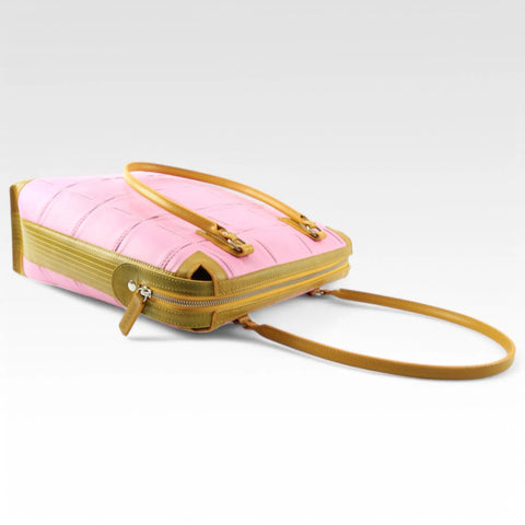 Dutch Tote | Leather & Fire-hose