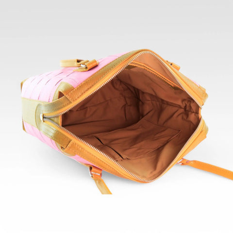 Dutch Tote | Leather & Fire-hose