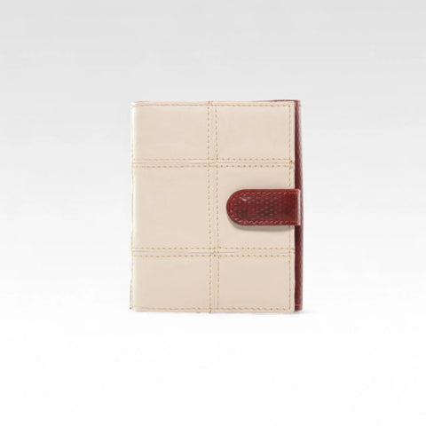 Folding Purse | Leather & Fire-hose