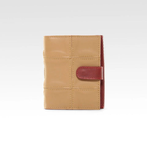 Folding Purse | Leather & Fire-hose