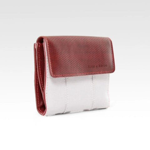 Folding Purse | Leather & Fire-hose