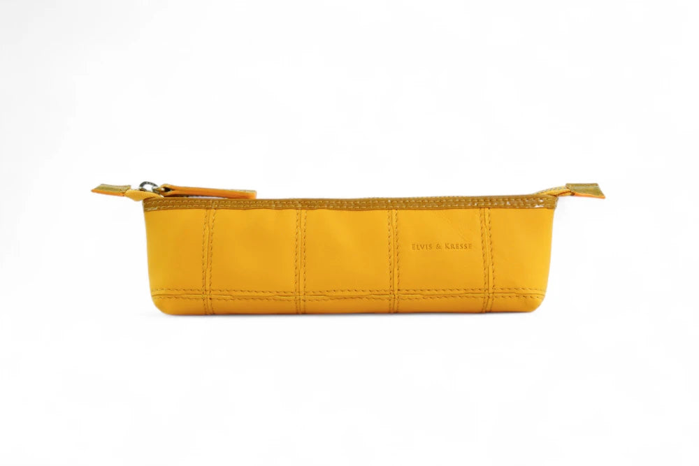 Rescued leather pencil case
