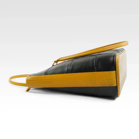 Small Tote | Leather & Fire-hose