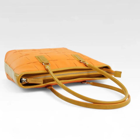 Small Tote | Leather & Fire-hose