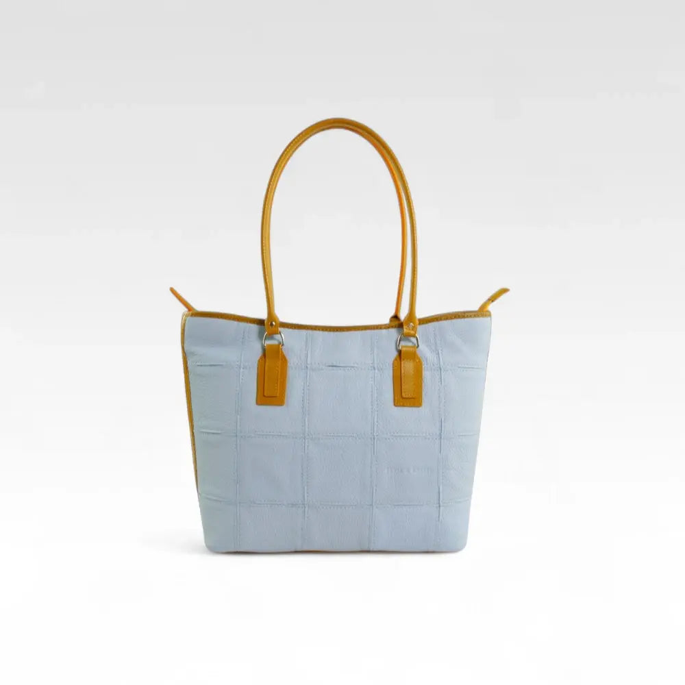 Small Tote | Leather & Fire-hose