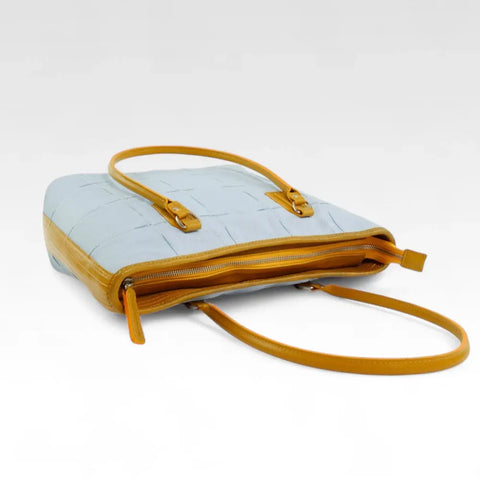 Small Tote | Leather & Fire-hose