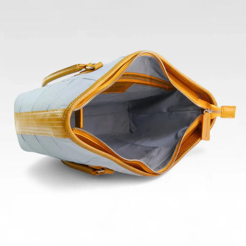 Small Tote | Leather & Fire-hose