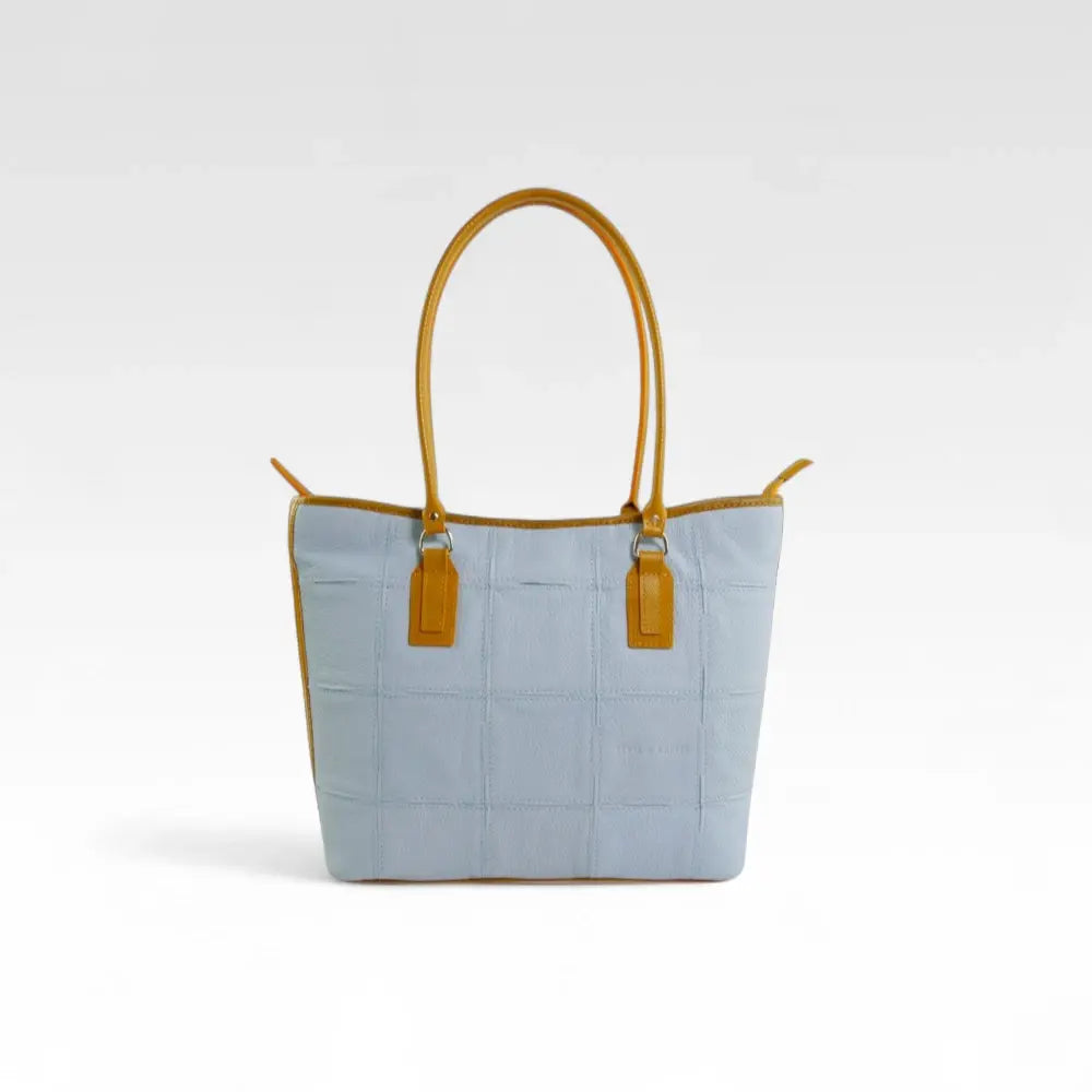 Small Tote | Leather & Fire-hose
