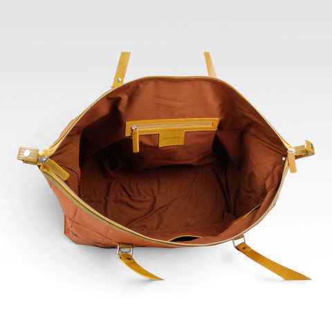 Weekend Bag | Leather & Fire-hose