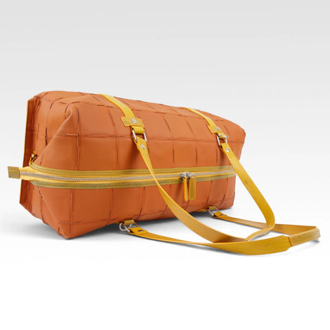 Weekend Bag | Leather & Fire-hose