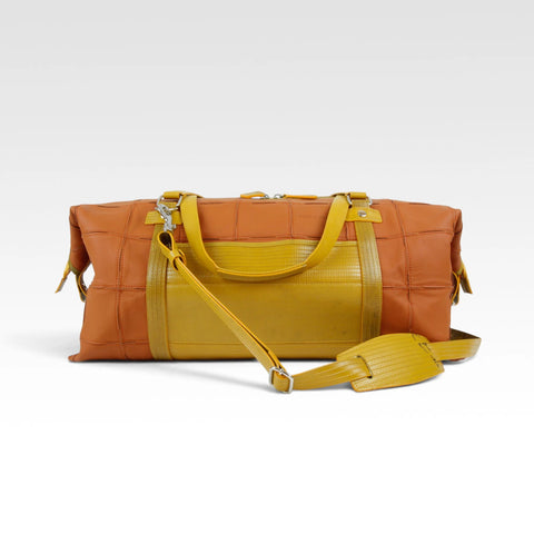 Weekend Bag | Leather & Fire-hose
