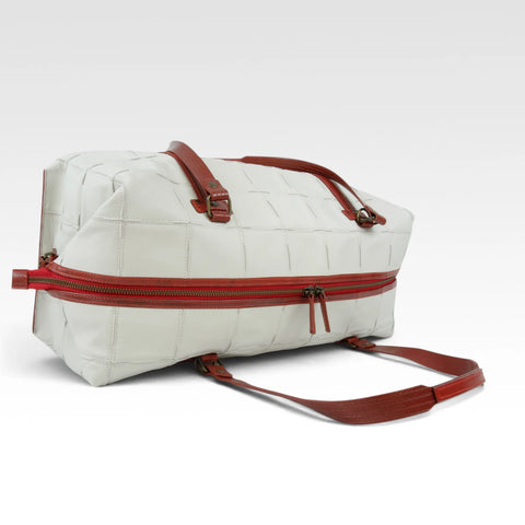 Weekend Bag | Leather & Fire-hose