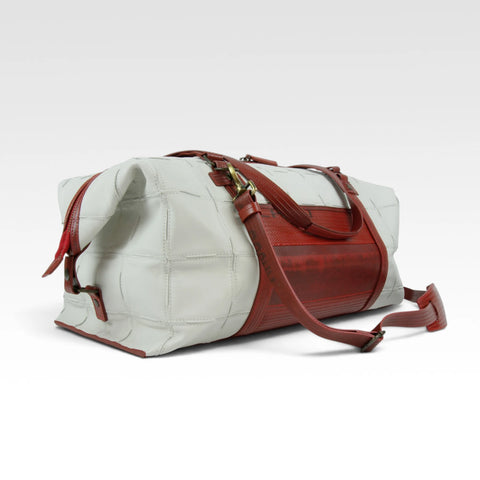 Weekend Bag | Leather & Fire-hose