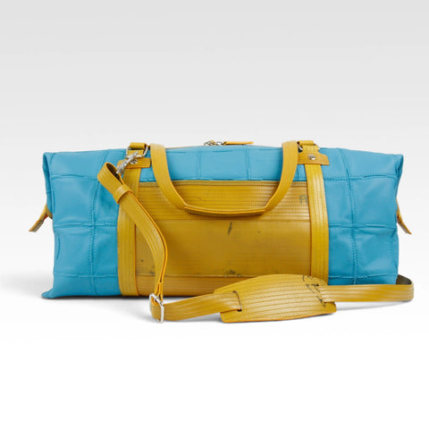 Weekend Bag | Leather & Fire-hose