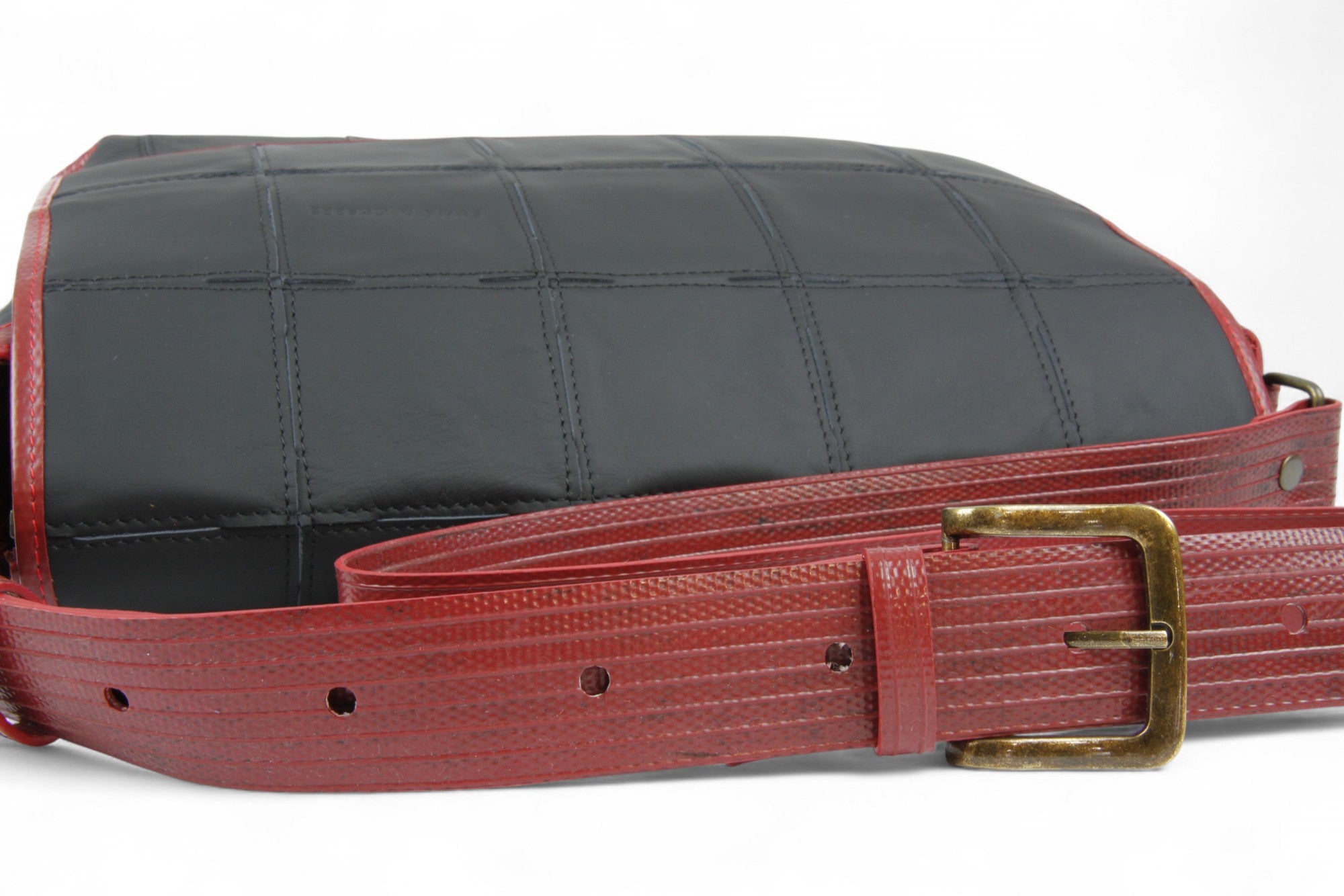 Upcycled Leather Field Bag