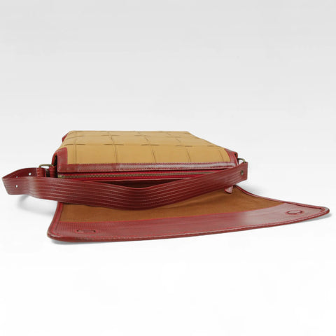 Field Bag | Leather & Fire-hose