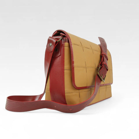 Field Bag | Leather & Fire-hose