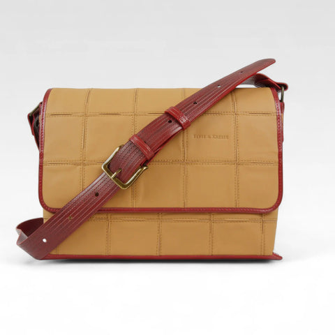 Field Bag | Leather & Fire-hose