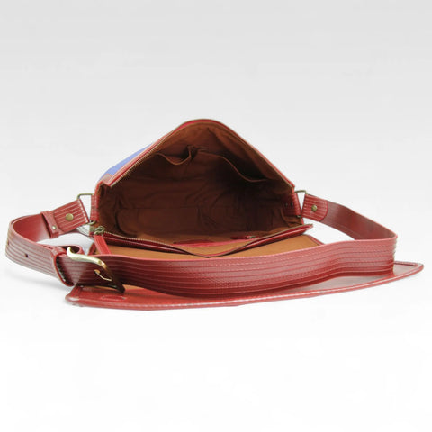 Field Bag | Leather & Fire-hose