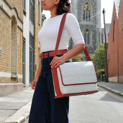 Field Bag | Leather & Fire-hose