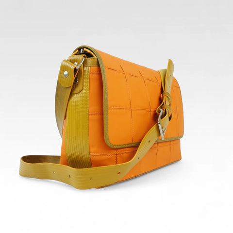 Field Bag | Leather & Fire-hose